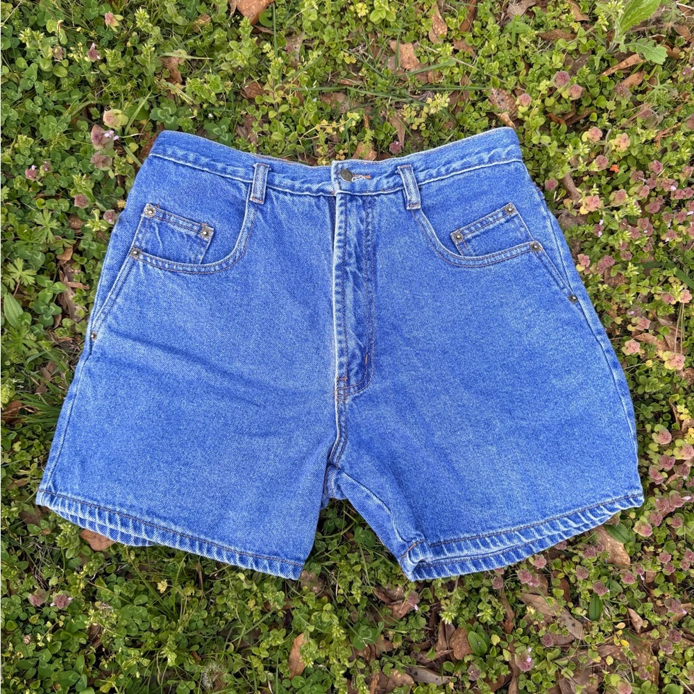 Denim republic vintage trending baggy Blue Denim Shorts size 9/10